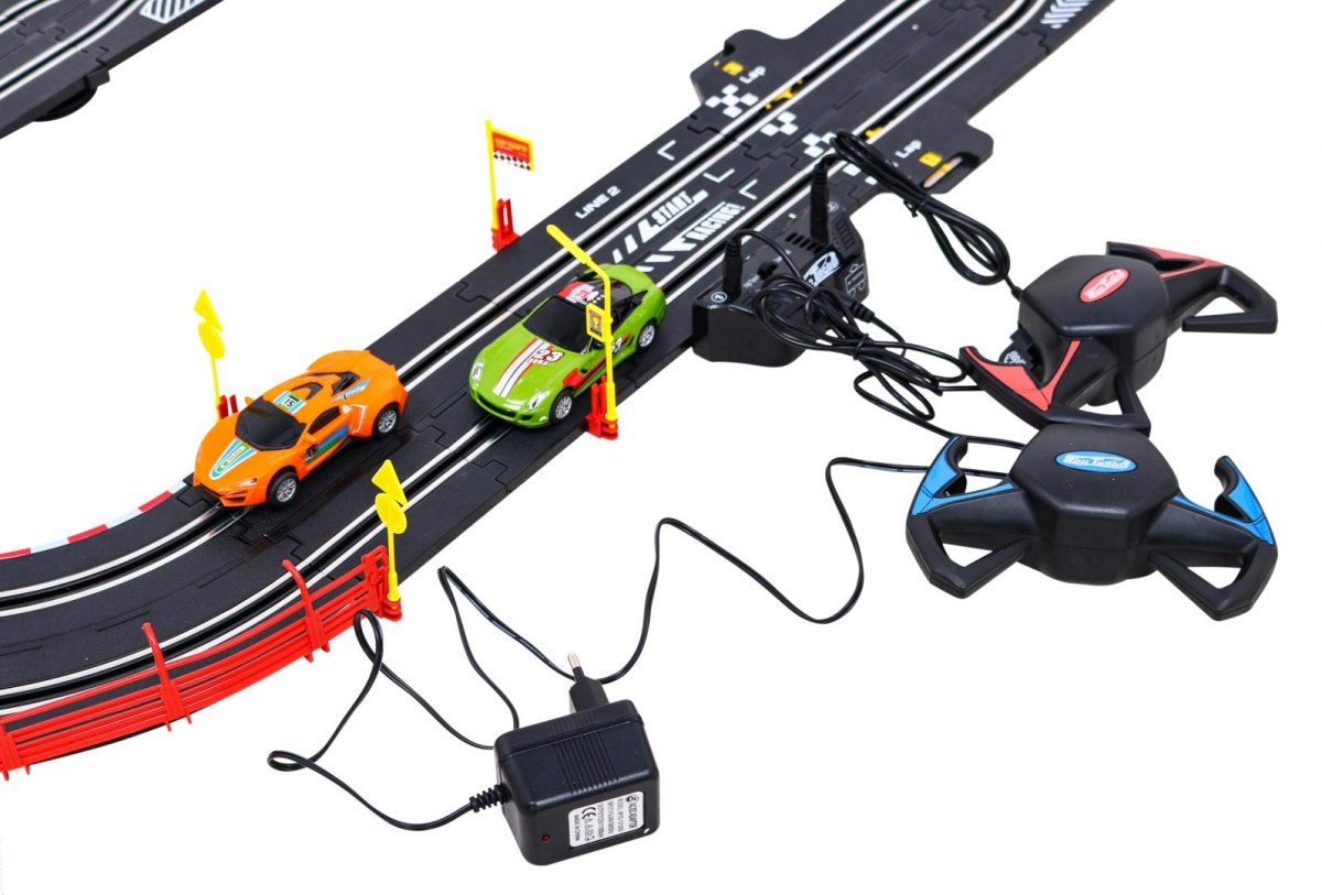 Duży tor wyścigowy Top Turbo dla dzieci 8+ Zdalnie sterowane autka + Interaktywne funkcje