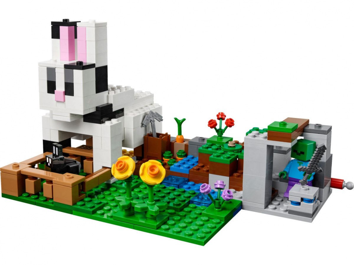 LEGO 21181 Minecraft Królicza farma