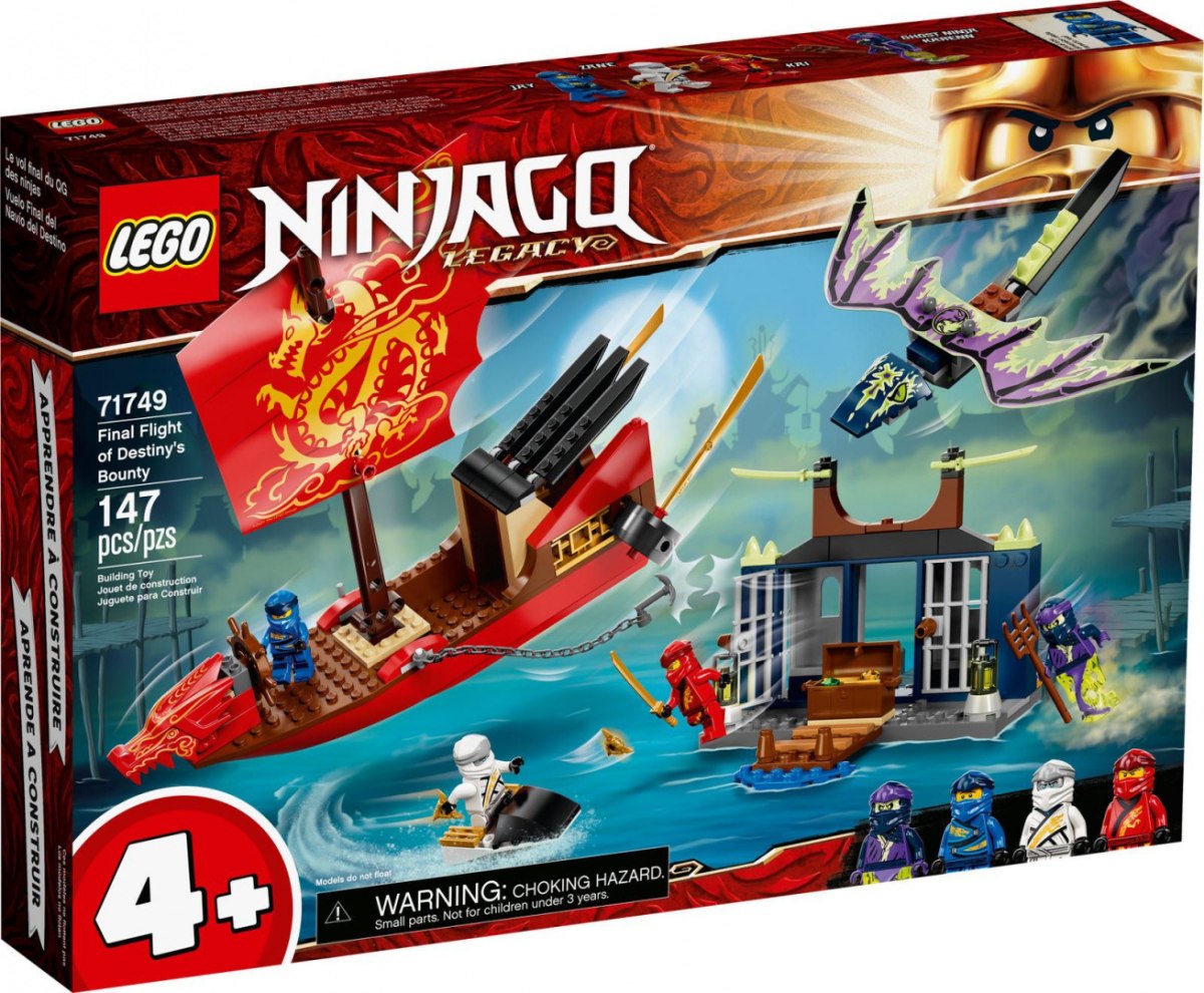 LEGO 71749 Ninjago Ostatni lot Perły Przeznaczenia