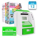 Bankomat skarbonka dla dzieci 3+ zielony Interaktywne funkcje + Karta bankomatowa