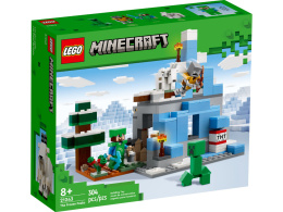 LEGO 21243 Minecraft Ośnieżone szczyty