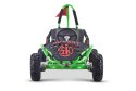 Gokart Fast Dragon na akumulator Zielony 30km/h + Silnik 1000W + Koła pompowane + Regulacja siedzenia + Pasy