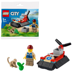 LEGO 30570 City Poduszkowiec ratowników dzikich