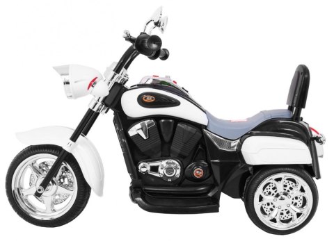 Motorek Chopper NightBike Biały Motorek Chopper NightBike Biały