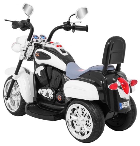 Motorek Chopper NightBike Biały Motorek Chopper NightBike Biały