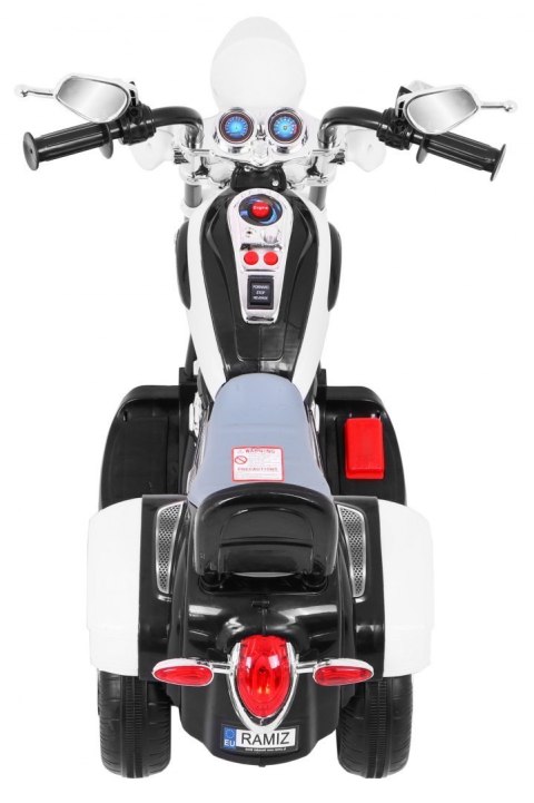 Motorek Chopper NightBike Biały Motorek Chopper NightBike Biały
