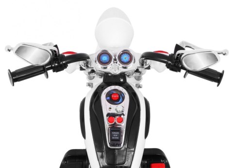 Motorek Chopper NightBike Biały Motorek Chopper NightBike Biały