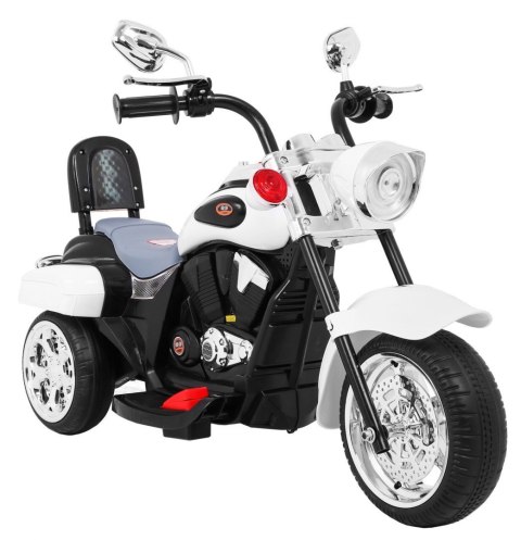 Motorek Chopper NightBike Biały Motorek Chopper NightBike Biały