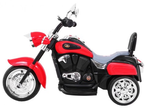 Motorek Chopper NightBike Czerwony Motorek Chopper NightBike Czerwony