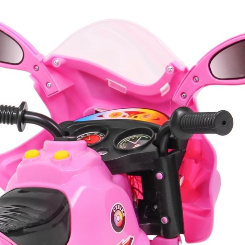 Motorek Trójkołowy BJX-088 elektryczny dla najmłodszych Różowy + Dźwięki + Światła Motorek Trójkołowy BJX-088 elektryczny dla najmłodszych Różowy + Dźwięki + Światła