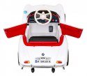 Autko BMW 507 Retro elektryczne dla dzieci Biały + Audio LED + Pilot + Ekoskóra + EVA + Wolny Start