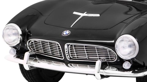 Autko BMW 507 Retro elektryczne dla dzieci Czarny Roadster
