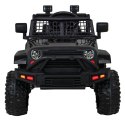 Autko Jeep Dark Night na akumulator dla dzieci Czarny + Wolny Start + EVA + Audio LED