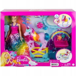 Barbie Dreamtopia. Księżniczka + jednorożec