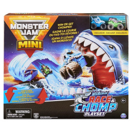 Monster Jam Minis - zestaw wyścigowy z rekinem