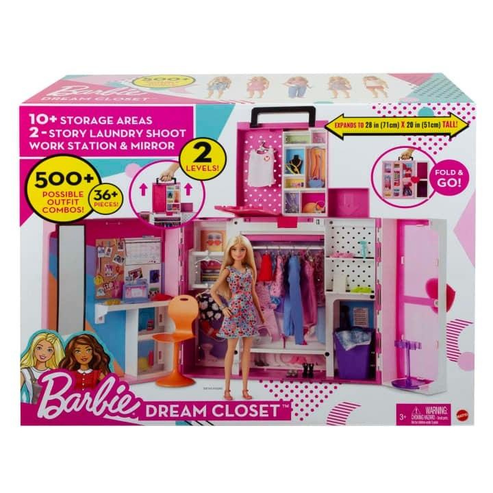 Barbie Garderoba Barbie zestaw