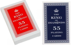Karty - The King of Diamonds 55 listków TREFL