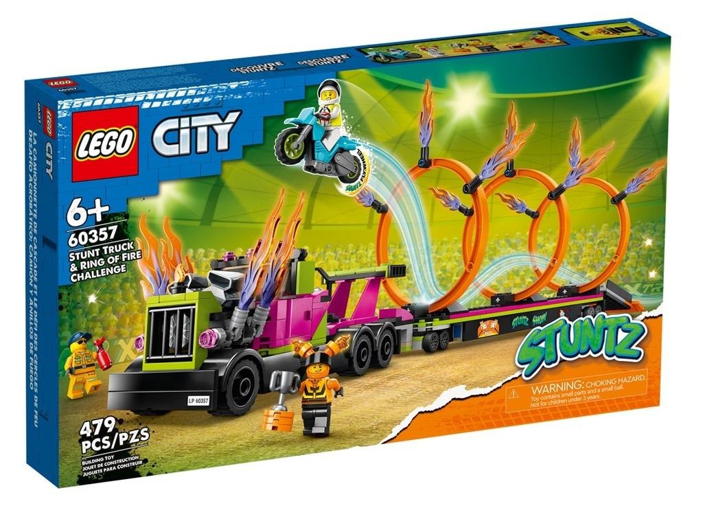 Lego CITY 60357 Wyzwanie kaskaderskie - ciężarówka