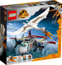 Lego JURRASIC WORLD Kecalkoatl zasadzka z samolote