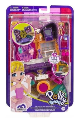 Polly Pocket. Sparkle Stage Bow Compact HCG17