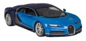 Bugatti Chiron niebieski RASTAR model 1:14 Zdalnie sterowane auto + Światła LED + Pilot 2,4 GHz