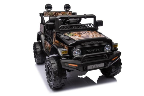 Toyota FJ Cruiser dla dzieci Czarna terenówka + Pilot