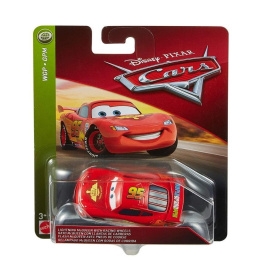 Auta. Lightning McQueen with Racing Wheels FLM20