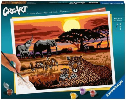 CreArt: Krajobraz afrykański