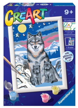 CreArt dla dzieci: Wilk