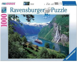 Puzzle 1000 Fjord w Norwegii