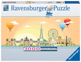 Puzzle 1000 Panoramiczne Paryż