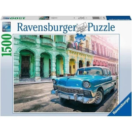 Puzzle 1500 Auta Kuby