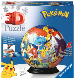 Puzzle 3D 72 Kula Pokemon