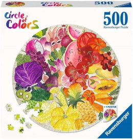 Puzzle 500 Owoce i warzywa