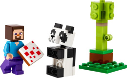 LEGO 30672 Minecraft Steve i mała panda