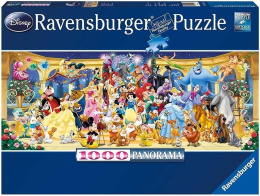 Puzzle 1000 Panorama Postacie Disney