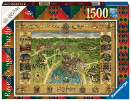 Puzzle 1500 Mapa Hogwartu