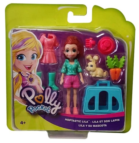 Polly Pocket. Lila z króliczkiem + akcesoria GDM11