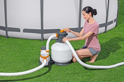 Piaskowa Pompa Filtrująca do basenów BESTWAY 11355 l + Złączki + Węże