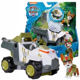 Psi Patrol Jungle Pups Tracker + pojazd małpa