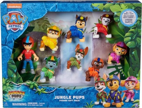 Psi Patrol Jungle Pups zestaw figurek 5szt