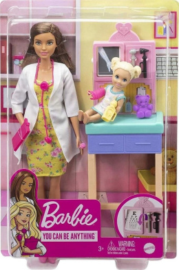 Barbie Kariera. Lalka Pediatra GTN52