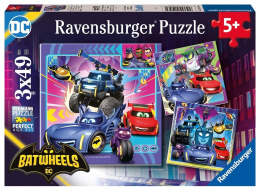 Puzzle dla dzieci 2D 3x49 Batwheels