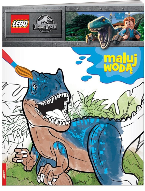 Lego Jurassic World. Maluj wodą