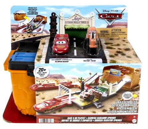 Disney Pixar Cars. Tor wyścigowy Race&Go