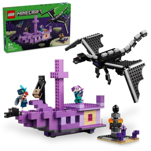 LEGO(R) MINECRAFT 21264 Smok kresu i statek kresu