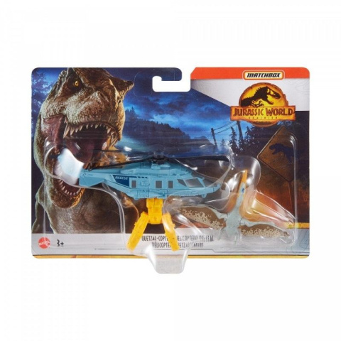 Matchbox Jurassic World Helikopter Ratunkowy