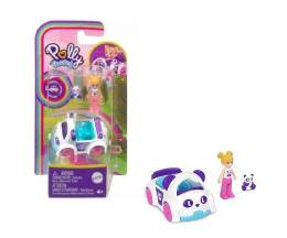 Polly Pocket. Figurka z pojazdem - Panda HKV56