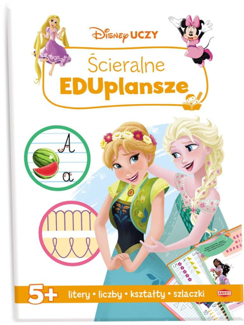 Disney Uczy. Ścieralne EDUplansze