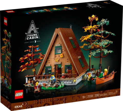 LEGO 21338 Ideas Chatka w kształcie litery A